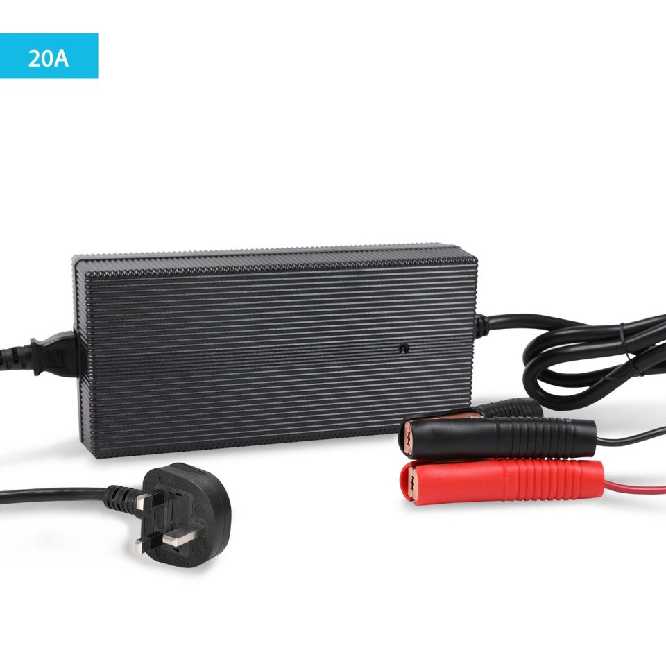 20A 240V AC to DC Lithium Iron Phosphate Battery Charger