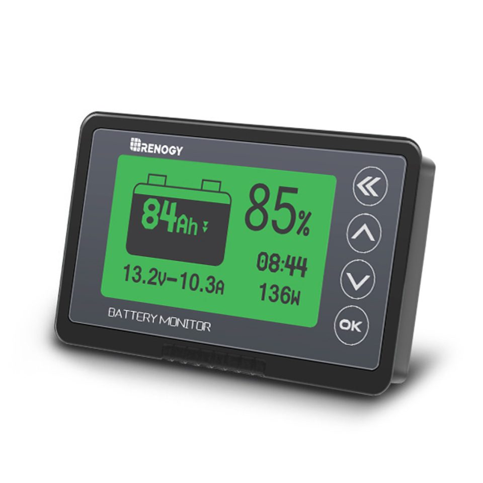 500A Battery Monitor with Shunt/Sampler (Coulomb meter)