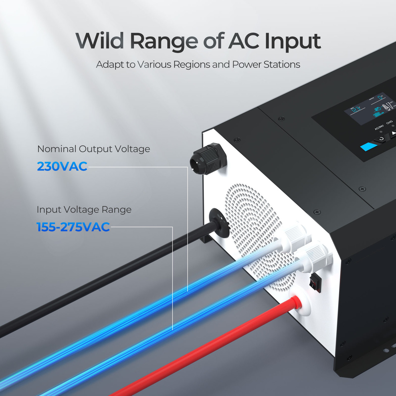 CORE 12V 2000W Power Frequency Inverter Charger, 230Vac - Image 4