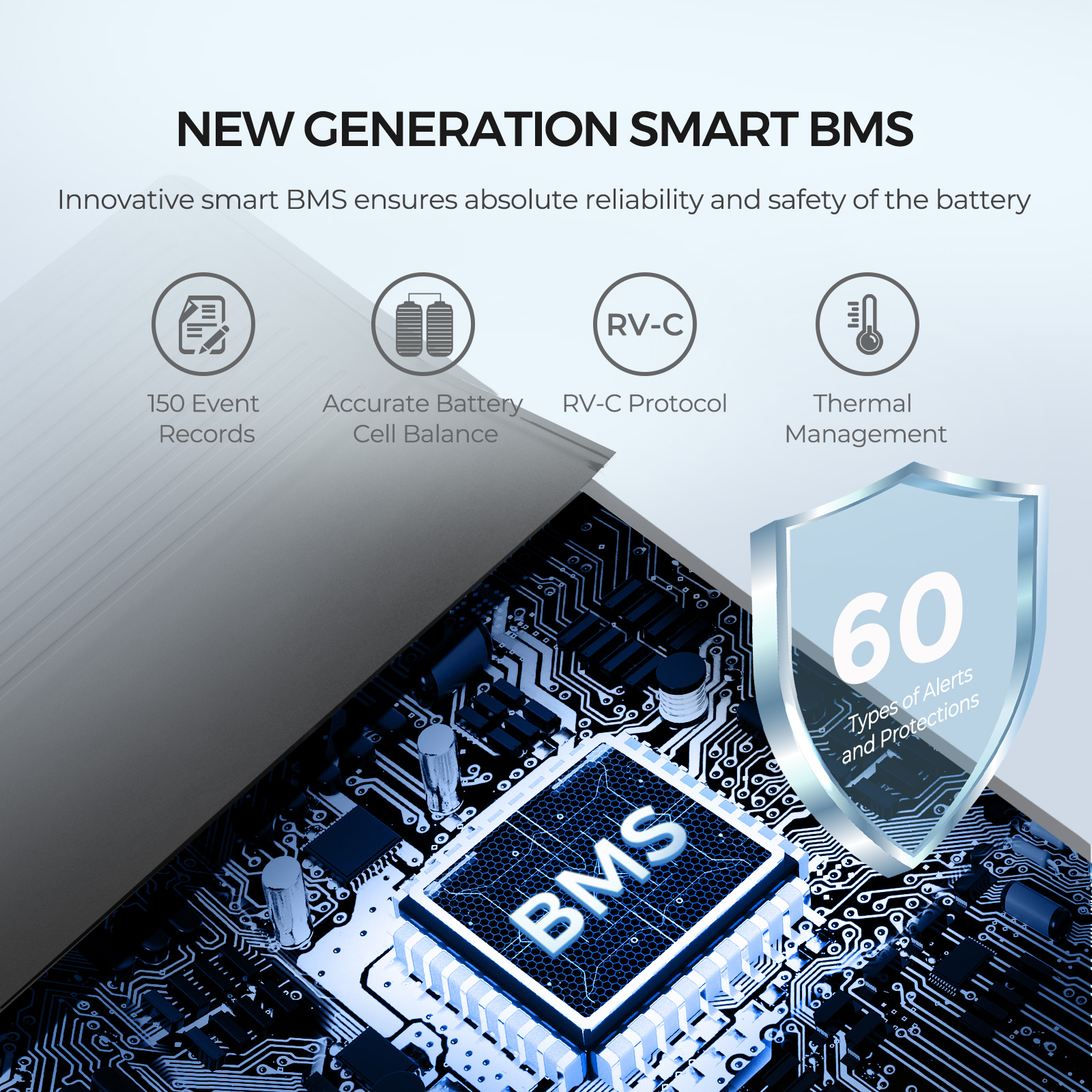 Renogy REGO 12.8V 400Ah Lithium Iron Phosphate Battery - Image 2