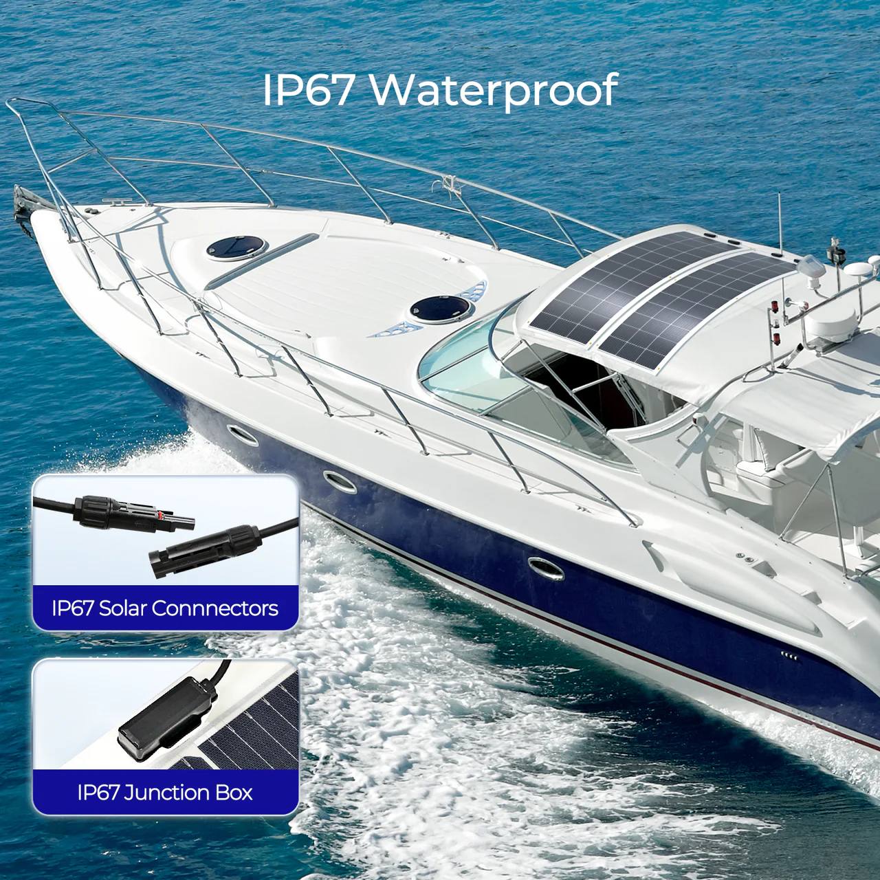 Renogy 100 Watt 12 Volt Flexible Solar Panel(NEW) - Image 9