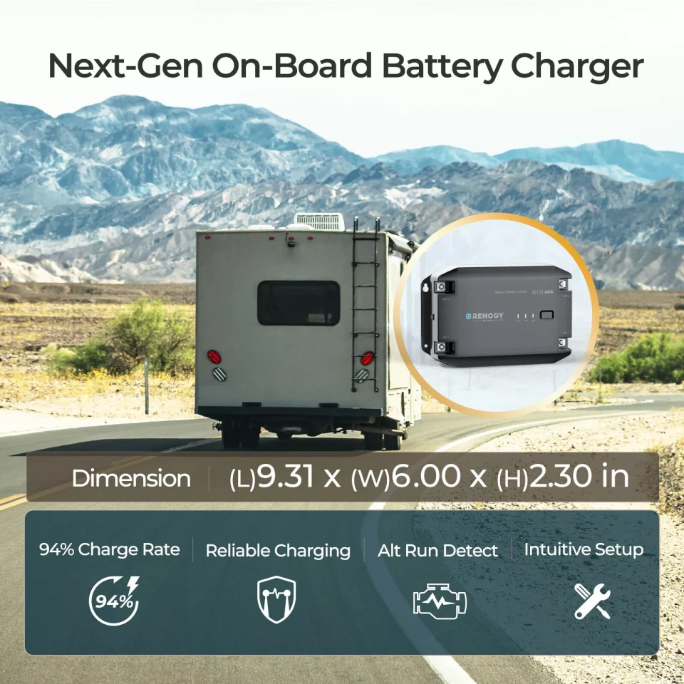 12V 40A DC to DC Battery Charger - Image 5